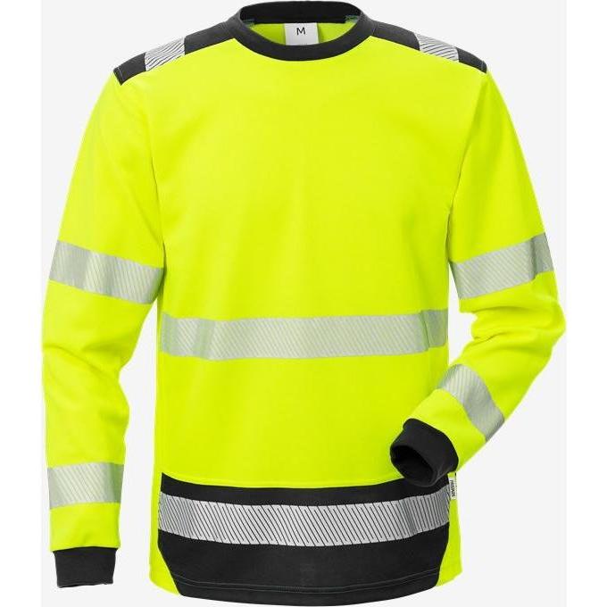 Kansas HI - VIS LANGÆRMET T - SHIRT KL 3 7724 THV - Sikkerhedsgiganten