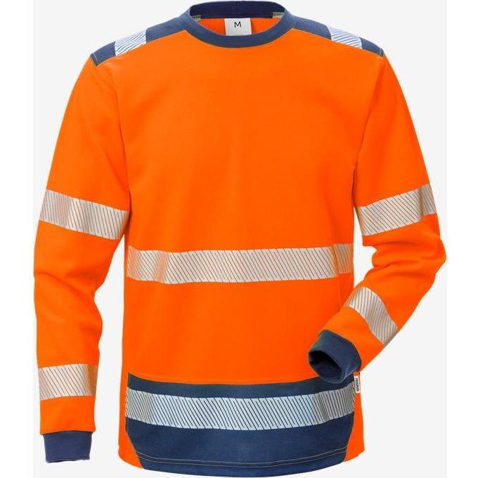 Kansas HI - VIS LANGÆRMET T - SHIRT KL 3 7724 THV - Sikkerhedsgiganten