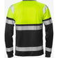 Kansas Hi Vis langærmet t - shirt kl.1 7519 - Sikkerhedsgiganten