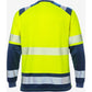 Kansas Hi Vis langærmet t - shirt kl.2 7457 - Sikkerhedsgiganten
