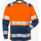 Kansas Hi Vis langærmet t - shirt kl.2 7457 - Sikkerhedsgiganten