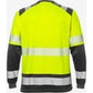 Kansas Hi Vis langærmet t - shirt kl.2 7457 - Sikkerhedsgiganten