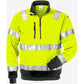 Kansas Hi Vis lynlås sweatshirt kl.3 728 - Sikkerhedsgiganten