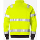 Kansas Hi Vis lynlås sweatshirt kl.3 728 - Sikkerhedsgiganten