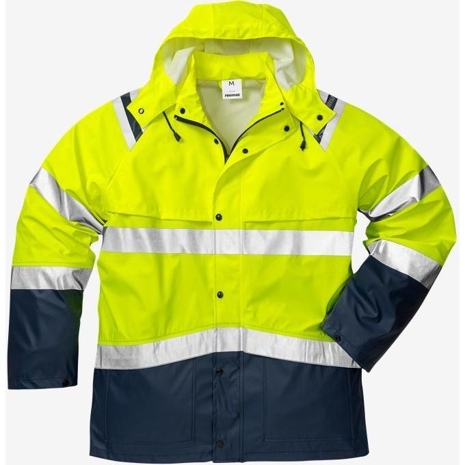 Kansas HI VIS REGNJAKKE KL.3 4624 - Sikkerhedsgiganten