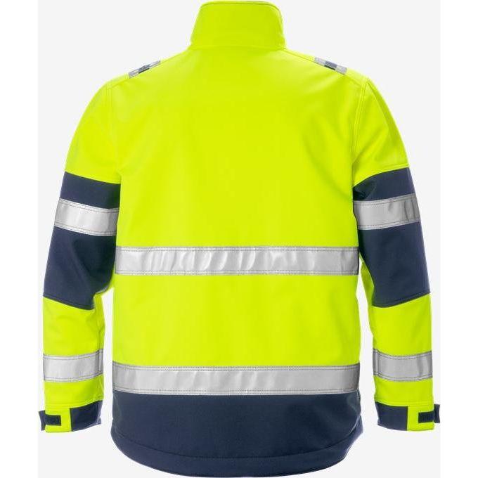 Kansas HI VIS SOFTSHELLJAKKE KL.2 4083 - Sikkerhedsgiganten