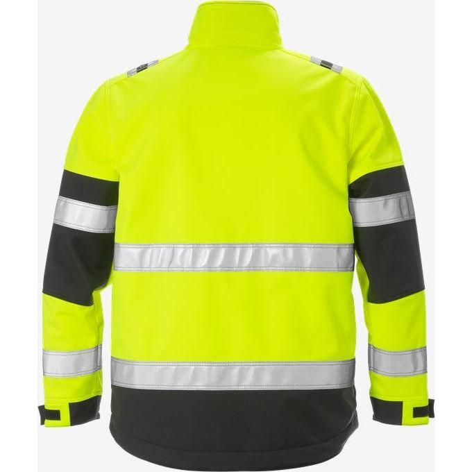 Kansas HI VIS SOFTSHELLJAKKE KL.2 4083 - Sikkerhedsgiganten