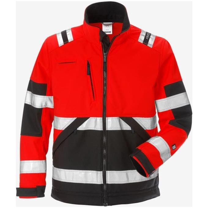 Kansas HI VIS SOFTSHELLJAKKE KL.2 4083 - Sikkerhedsgiganten