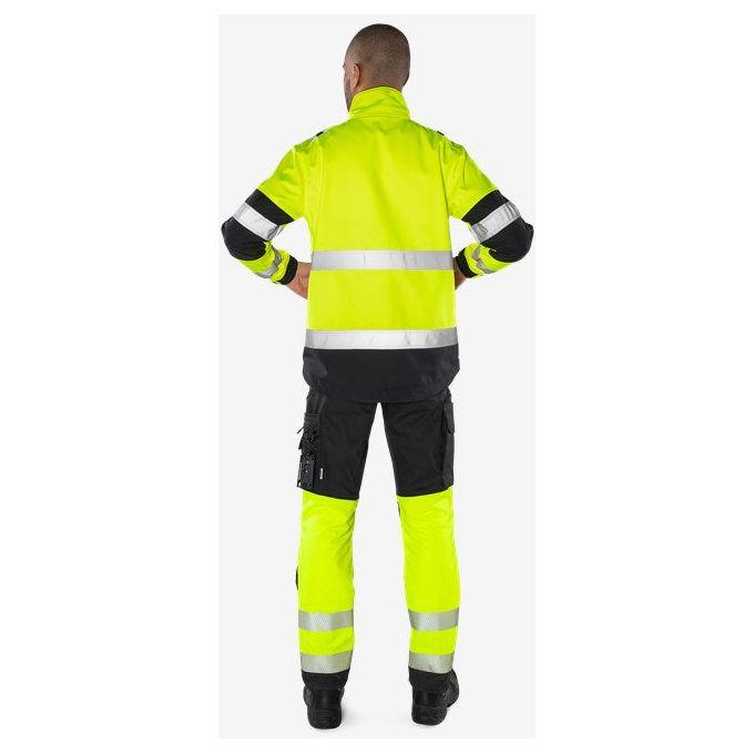 Kansas HI VIS SOFTSHELLJAKKE KL.2 4083 - Sikkerhedsgiganten