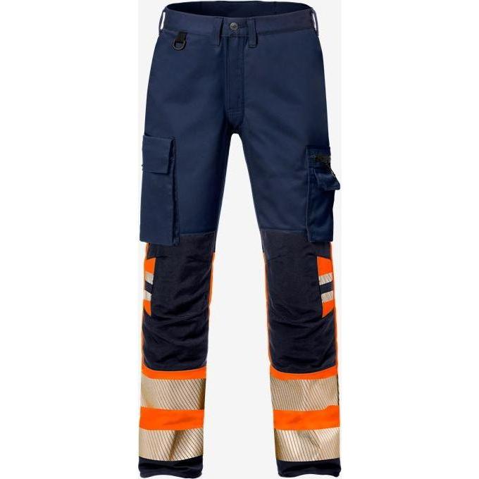Kansas Hi Vis stretch bukser kl 1 2705 - Sikkerhedsgiganten
