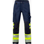 Kansas Hi Vis stretch bukser kl 1 2705 - Sikkerhedsgiganten
