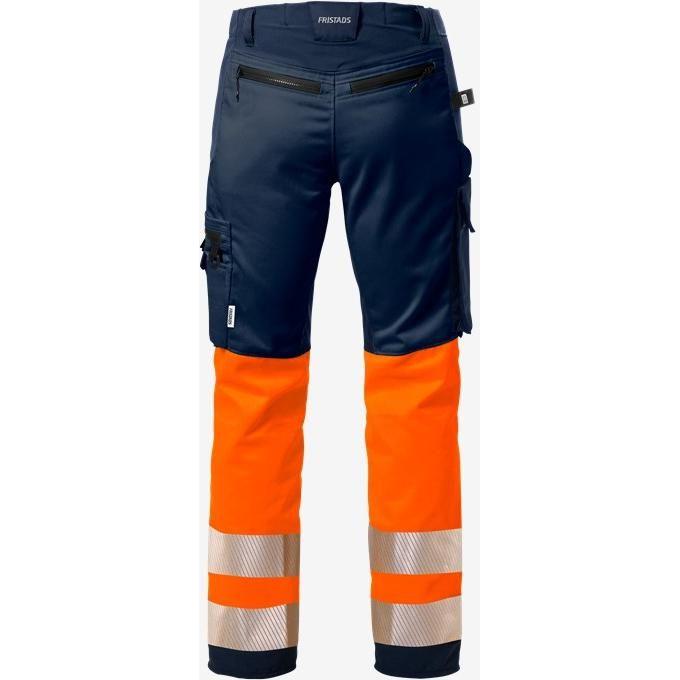 Kansas Hi Vis stretch bukser kl 1 2705 - Sikkerhedsgiganten