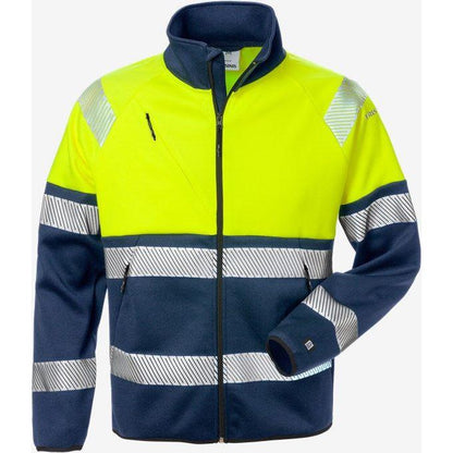 Kansas HI VIS SWEAT JAKKE KL. 1 4517 - Sikkerhedsgiganten