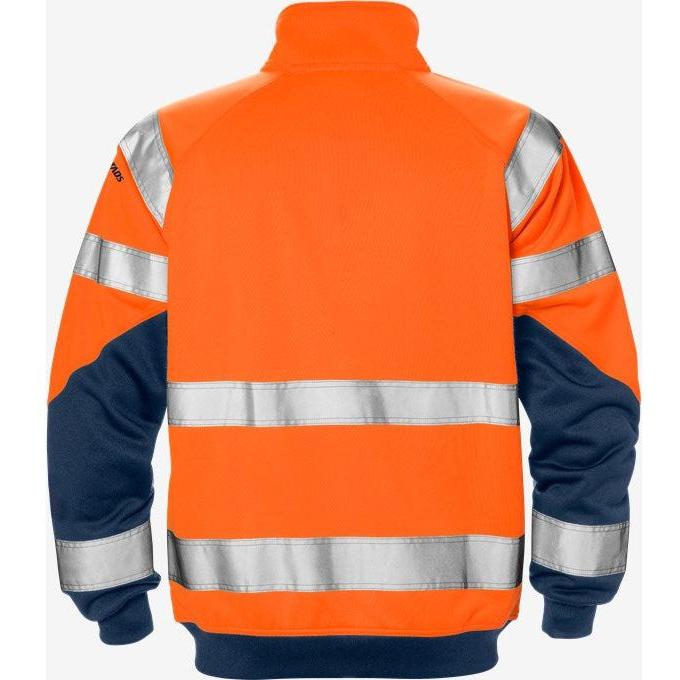 Kansas HI VIS SWEAT JAKKE KL.3 7426 SHV - Sikkerhedsgiganten