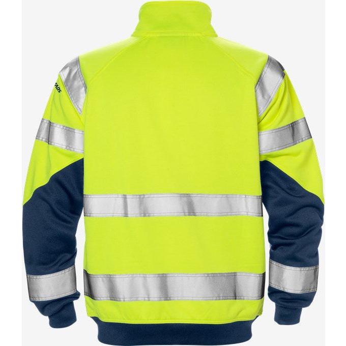 Kansas HI VIS SWEAT JAKKE KL.3 7426 SHV - Sikkerhedsgiganten