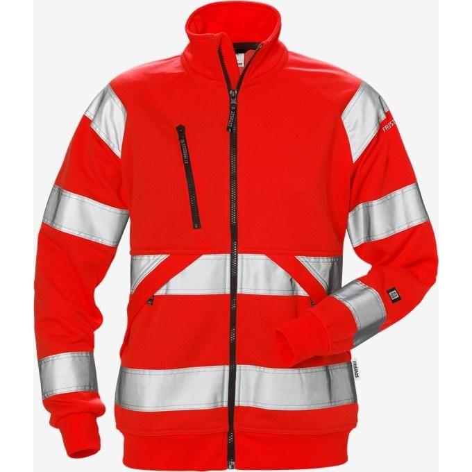 Kansas HI VIS SWEATJAKKE DAME KL.3 7427 SHV - Sikkerhedsgiganten