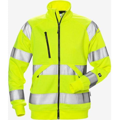 Kansas HI VIS SWEATJAKKE DAME KL.3 7427 SHV - Sikkerhedsgiganten