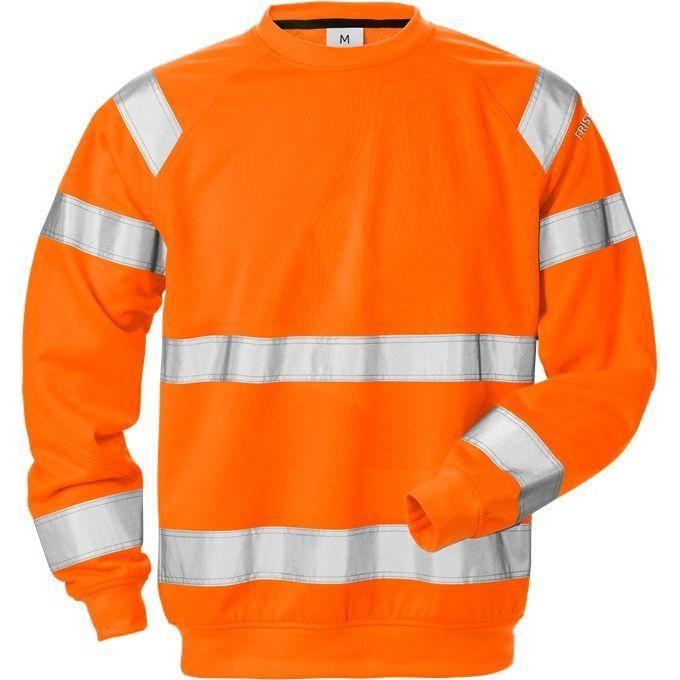 Kansas HI - VIS Sweatshirt kl. 3 orange 110151 - 230 - Sikkerhedsgiganten