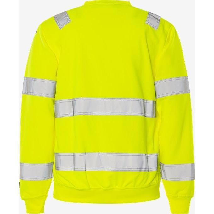 Kansas HI VIS SWEATSHIRT KL.3 7446 SHV - Sikkerhedsgiganten