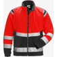 Kansas Hi Vis vindtæt fleece jakke kl.3 4041 - Sikkerhedsgiganten
