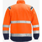 Kansas Hi Vis vindtæt fleece jakke kl.3 4041 - Sikkerhedsgiganten