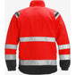 Kansas Hi Vis vindtæt fleece jakke kl.3 4041 - Sikkerhedsgiganten