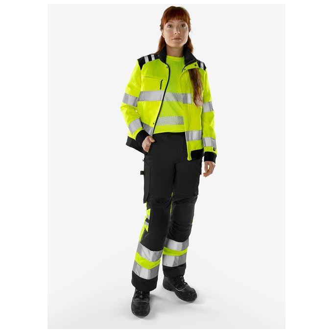 Kansas HIVIS GREEN BUKSER DAME KL.1 2652 GPLU - Sikkerhedsgiganten
