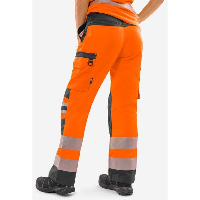 Kansas HIVIS GREEN BUKSER DAME KL.2 2642 GPLU - Sikkerhedsgiganten