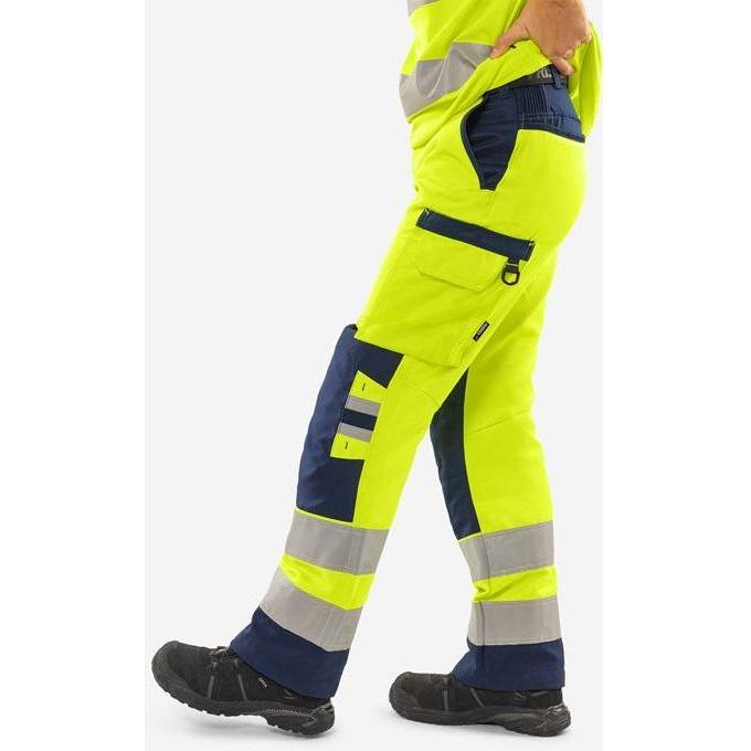 Kansas HIVIS GREEN BUKSER DAME KL.2 2642 GPLU - Sikkerhedsgiganten
