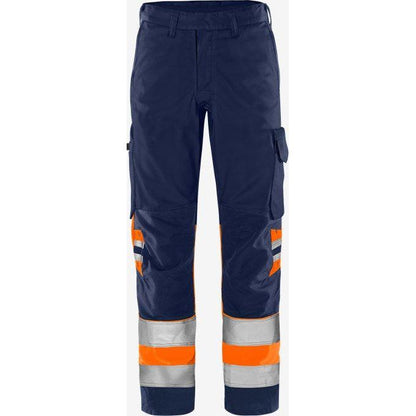 Kansas HiVis Green bukser kl.1. 2649 GPLU - Sikkerhedsgiganten