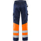 Kansas HiVis Green bukser kl.1. 2649 GPLU - Sikkerhedsgiganten
