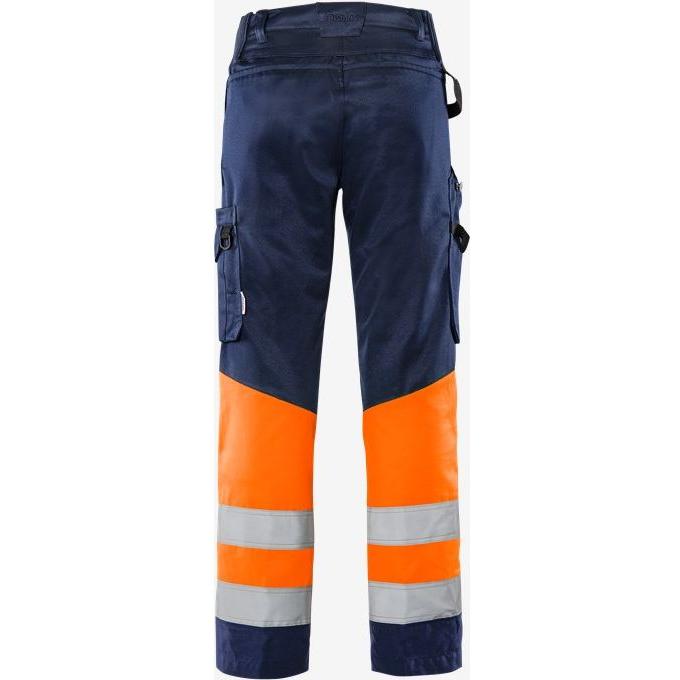 Kansas HiVis Green bukser kl.1. 2649 GPLU - Sikkerhedsgiganten