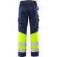 Kansas HiVis Green bukser kl.1. 2649 GPLU - Sikkerhedsgiganten