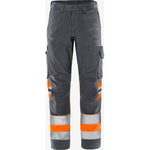 Kansas HiVis Green bukser kl.1. 2649 GPLU - Sikkerhedsgiganten