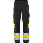 Kansas HiVis Green bukser kl.1. 2649 GPLU - Sikkerhedsgiganten