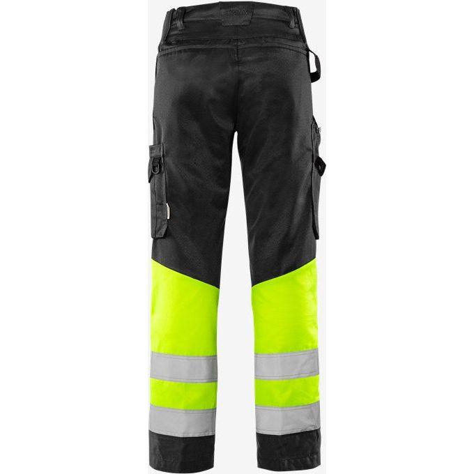 Kansas HiVis Green bukser kl.1. 2649 GPLU - Sikkerhedsgiganten