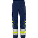Kansas HiVis Green bukser kl.1 2668 GPLU - Sikkerhedsgiganten