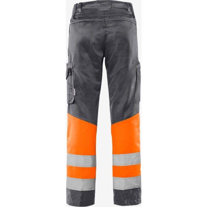 Kansas HiVis Green bukser kl.1 2668 GPLU - Sikkerhedsgiganten