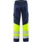 Kansas HiVis Green bukser kl.1 2668 GPLU - Sikkerhedsgiganten
