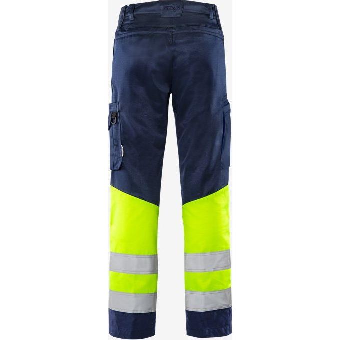 Kansas HiVis Green bukser kl.1 2668 GPLU - Sikkerhedsgiganten