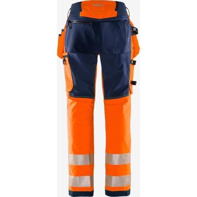 Kansas HIVIS GREEN HÅNDVÆRKER STRETCHBUKS DAME KLASSE 2 2664 GSTP - Sikkerhedsgiganten
