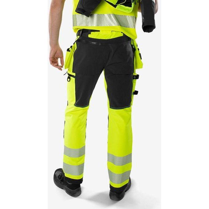 Kansas HIVIS GREEN HÅNDVÆRKER STRETCHBUKS KLASSE 2 2644 GSTP - Sikkerhedsgiganten