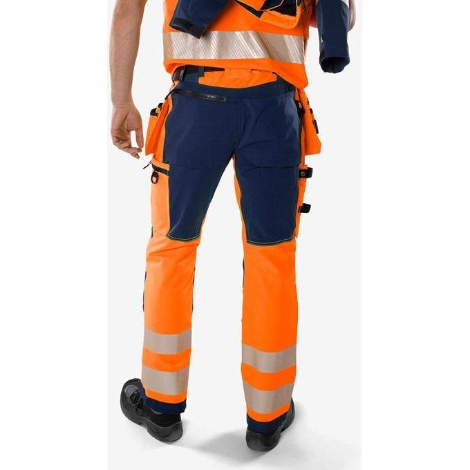 Kansas HIVIS GREEN HÅNDVÆRKER STRETCHBUKS KLASSE 2 2644 GSTP - Sikkerhedsgiganten