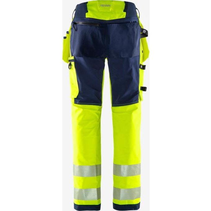 Kansas HIVIS GREEN HÅNDVÆRKER STRETCHBUKS KLASSE 2 2644 GSTP - Sikkerhedsgiganten