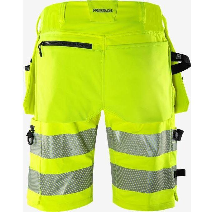 Kansas HIVIS GREEN HÅNDVÆRKER STRETCHSHORTS KLASSE 2 2646 GSTP - Sikkerhedsgiganten