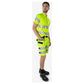 Kansas HIVIS GREEN HÅNDVÆRKER STRETCHSHORTS KLASSE 2 2646 GSTP - Sikkerhedsgiganten