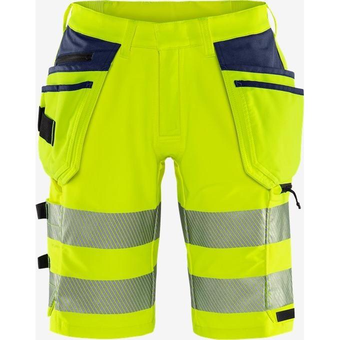 Kansas HIVIS GREEN HÅNDVÆRKER STRETCHSHORTS KLASSE 2 2646 GSTP - Sikkerhedsgiganten