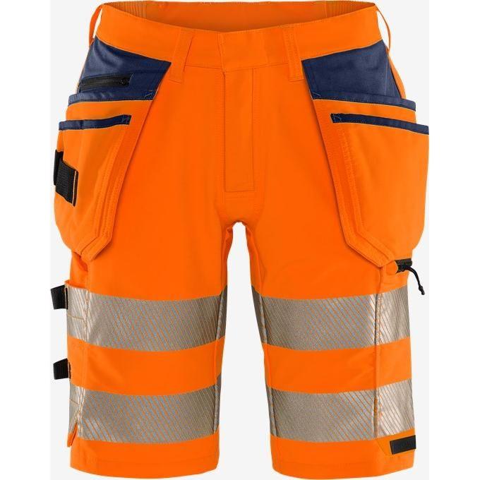 Kansas HIVIS GREEN HÅNDVÆRKER STRETCHSHORTS KLASSE 2 2646 GSTP - Sikkerhedsgiganten