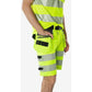 Kansas HIVIS GREEN HÅNDVÆRKER STRETCHSHORTS KLASSE 2 2646 GSTP - Sikkerhedsgiganten