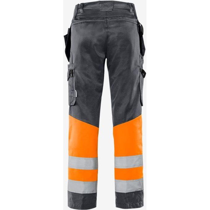 Kansas HIVIS GREEN HÅNDVÆRKERBUKS KL.1 2640 GPLU - Sikkerhedsgiganten